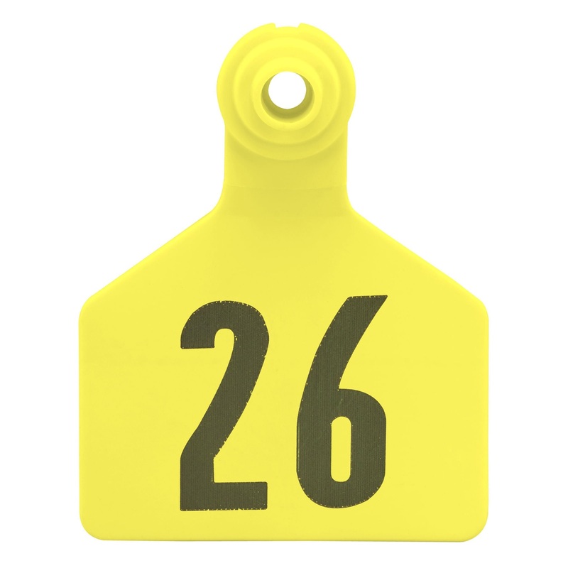Z2 Tags – Stockman 2-Piece Numbered Ear Tags, 25 ct