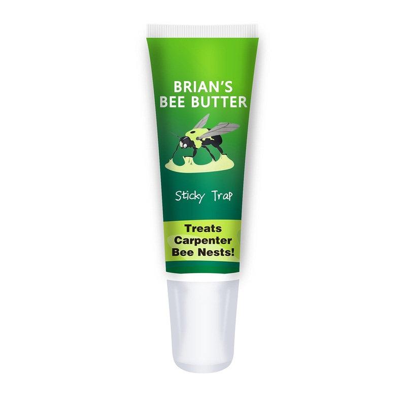 Brian’s Bee Butter Sticky Trap for Carpenter Bees, Wasps, & Ants, 3 oz