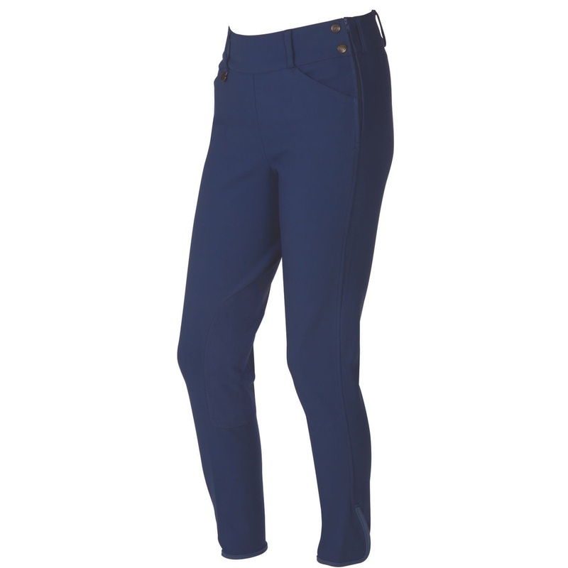 On Course Pytchley Euro Seat Side Zip Breeches, Mid Rise