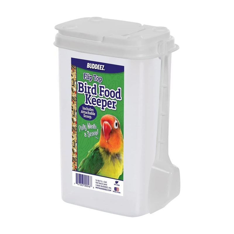 Pet Food Keeper|White Lid / Clear Base|1.6 qt|3.5 qt & 8 qt