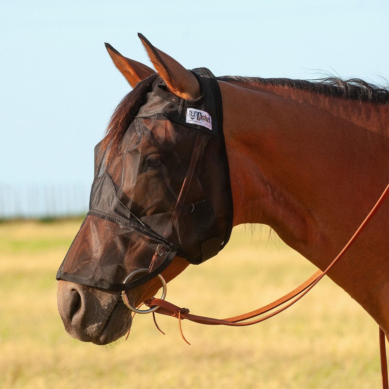 Quiet Ride Fly Mask with Long Nose