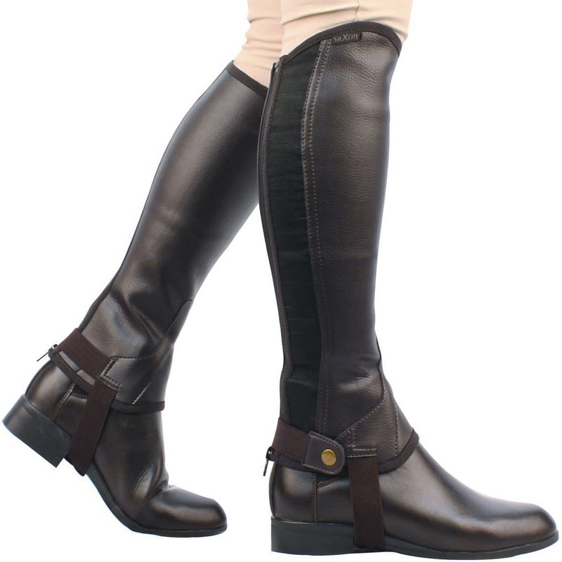 Saxon Easy-Care Women’s Half Chaps, pair