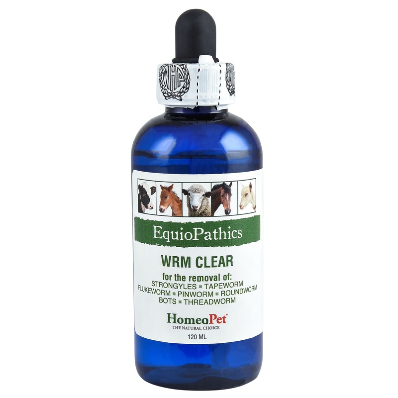 EquioPathics Wrm Clear Natural Dewormer for Livestock & Horses, 60 Dose