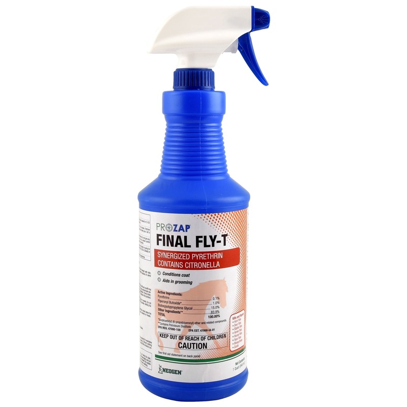 Final Fly-T Horse Spray|32 oz|Gallon
