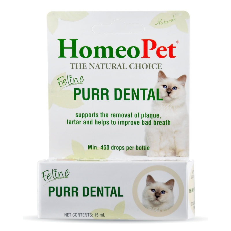 HomeoPet Feline Purr Dental, 15 mL