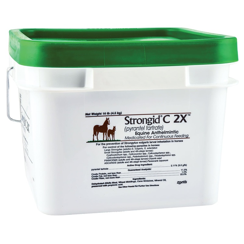 Strongid C 2X  Concentrated Daily Equine Anthelmintic