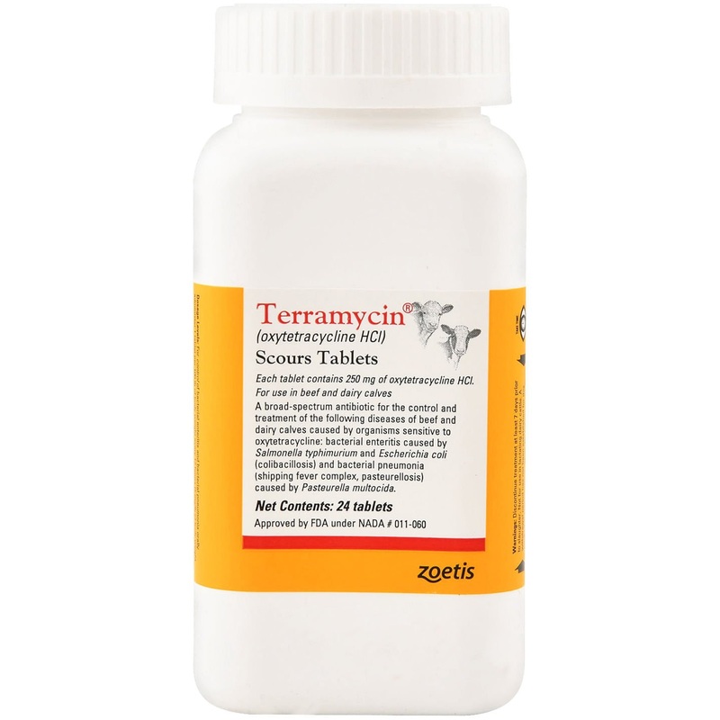 Terramycin Scour Tablets|24 count