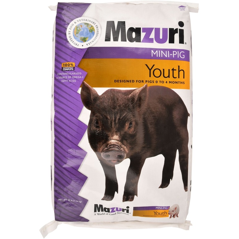 Mazuri Mini Pig, Youth, 25 lb