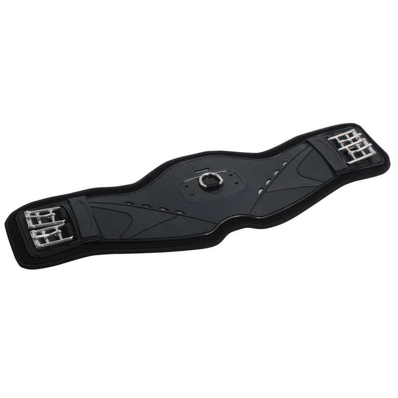 Professional’s Choice Contoured Dressage Girth, Black