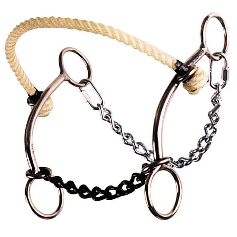 Reinsman Johnson Hackamore Combination Bit