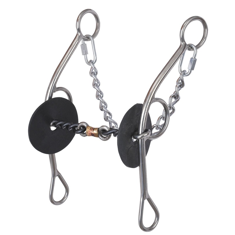 Reinsman Josey-Mitchell Copper Dog Bone Long Shank Bit