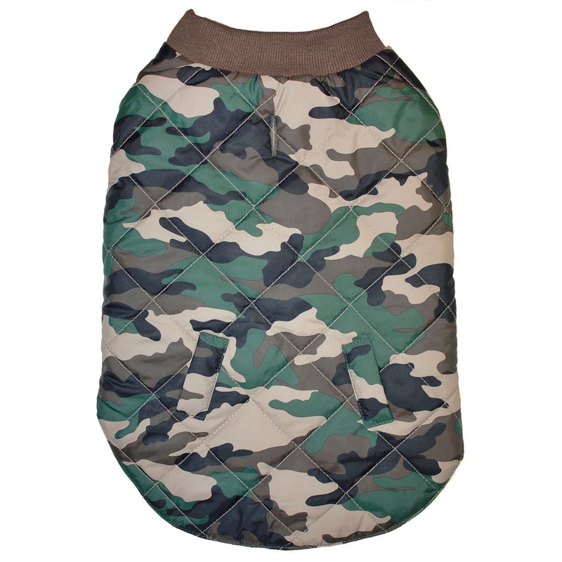 Reversible Camo/Orange Dog Jacket