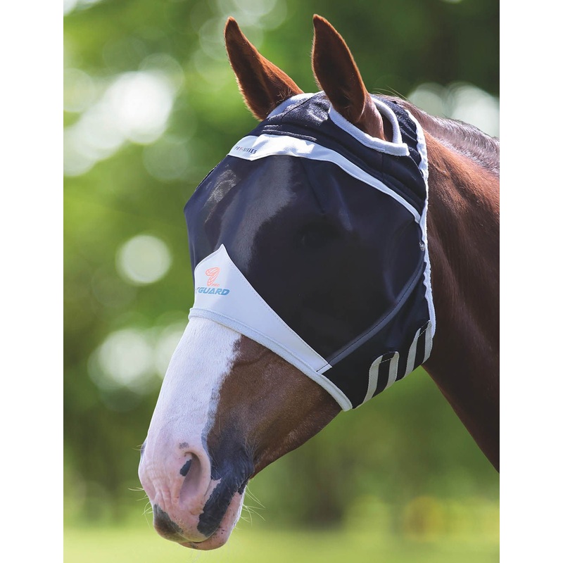 Shires Fine Mesh Horse Fly Mask without Ears