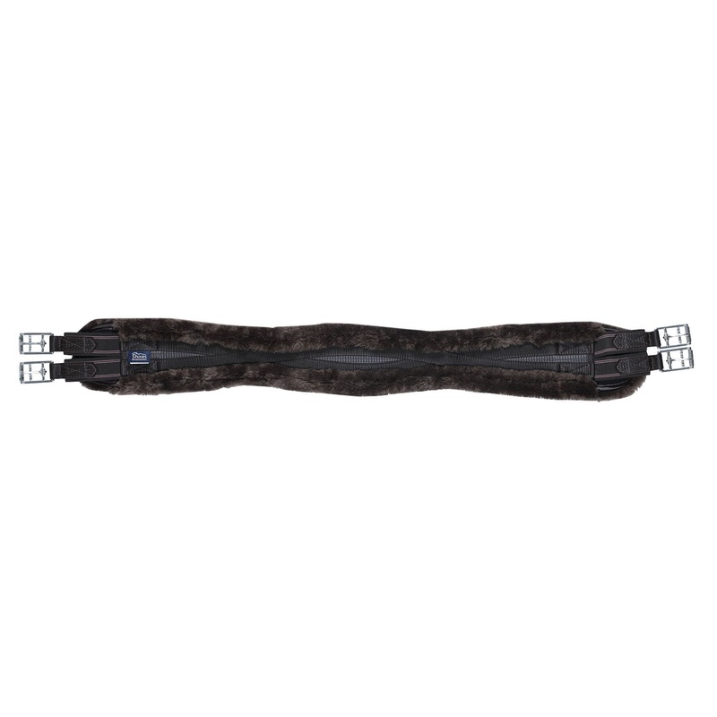 Shires Performance Supafleece Contoured Girth, Brown
