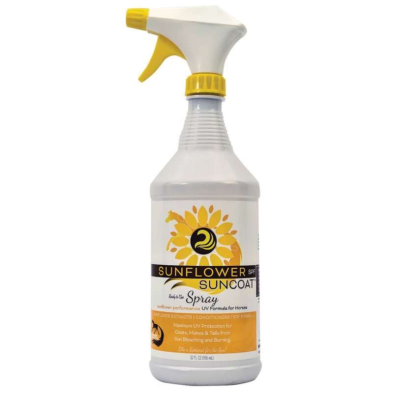 Sunflower Suncoat SPF Spray for Horses, 32 oz