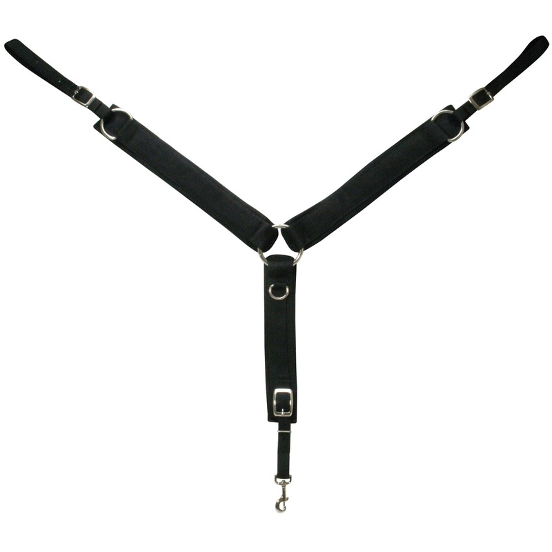 Felt Lined 2 Wide Breast Collar