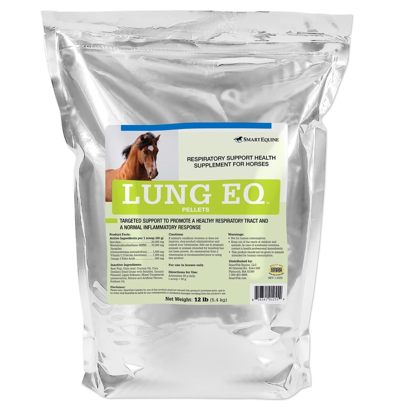 Lung EQ, Respiratory Support Supplement for Horses, Pellets