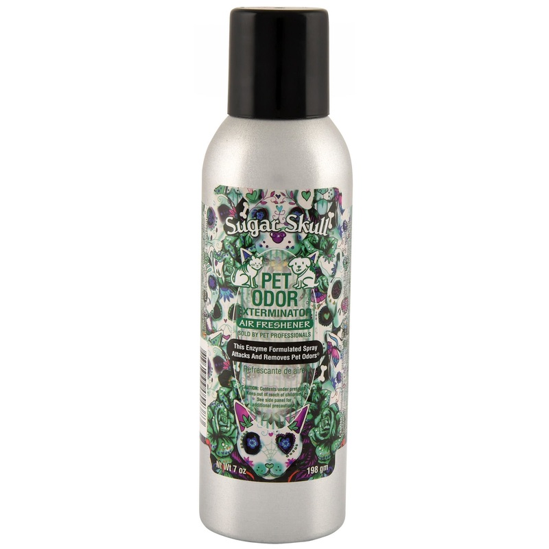 Pet Odor Exterminator Air Freshener Spray, Sugar Skull, 7 oz