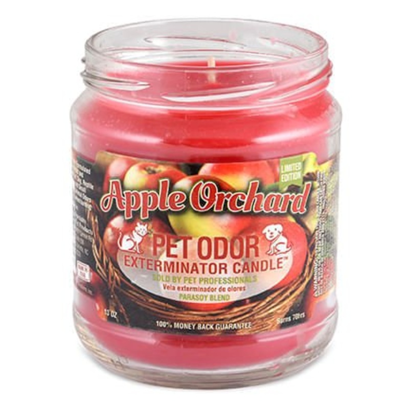 Pet Odor Exterminator Candle, Apple Orchard, 13 oz