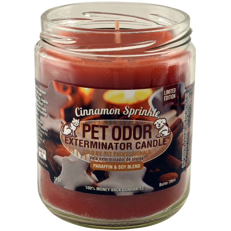 Pet Odor Exterminator Candle, Cinnamon Sprinkle, 13 oz