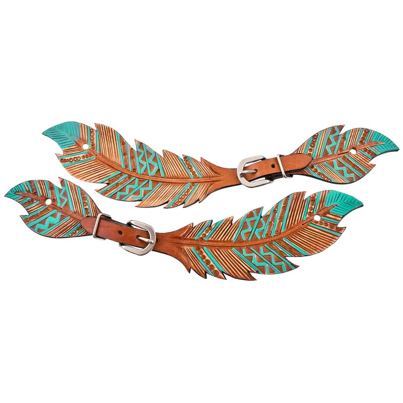 Showman Feather Spur Straps