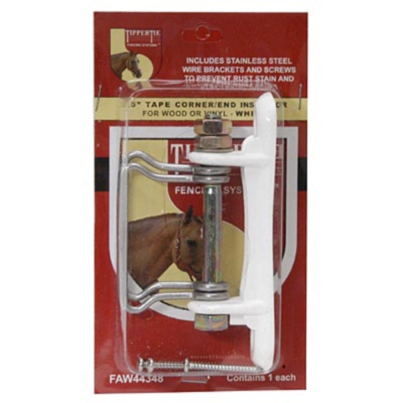 Corner Post Insulator|White