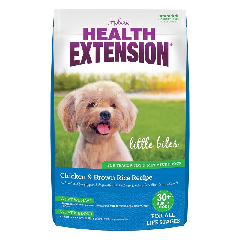 Health Extension Little Bites Chicken & Brown Rice Recipe Small Breed Dry Dog Food