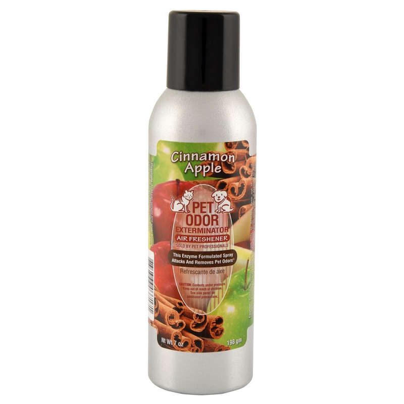 Pet Odor Exterminator Air Freshener Spray, Cinnamon Apple, 7 oz