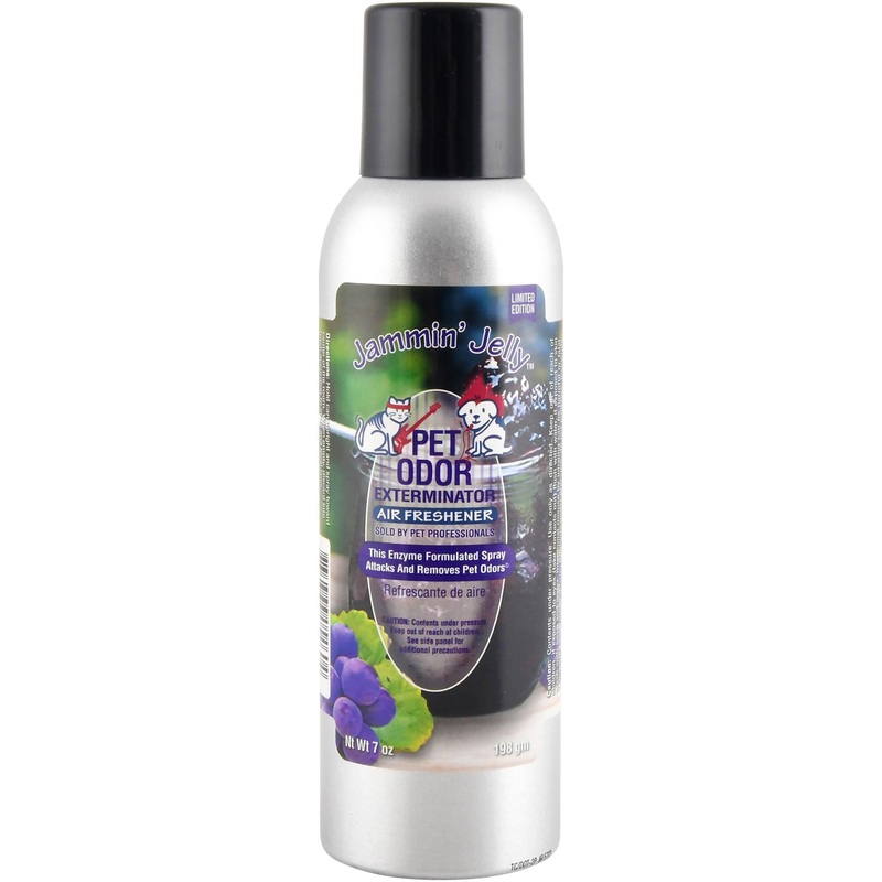 Pet Odor Exterminator Air Freshener Spray, Jammin’ Jelly, 7 oz