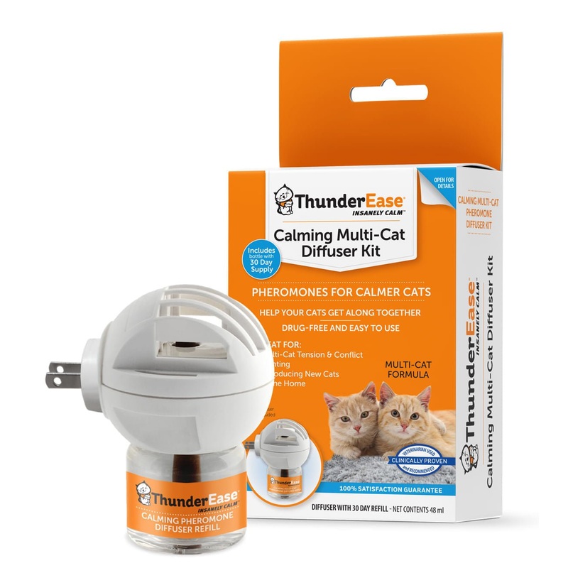ThunderEase Multi-Cat Calming Diffuser Kit