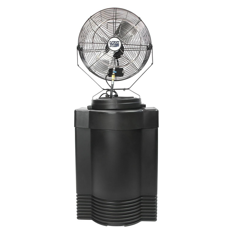 18 High-Pressure Mister System with 40 Gallon Cooler