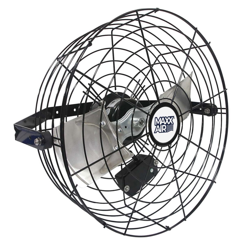 18 High Velocity 3-Speed Wall Mount Fan, 3300 cfm