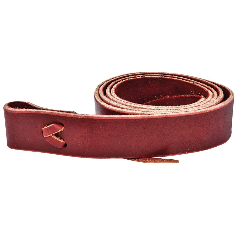Latigo Leather Tie Strap for Western Saddles