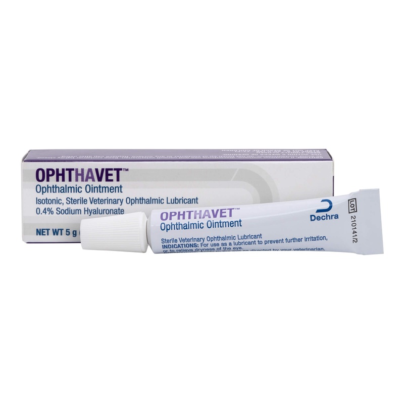 OphtHAvet Ophthalmic Ointment, 5 gram tube