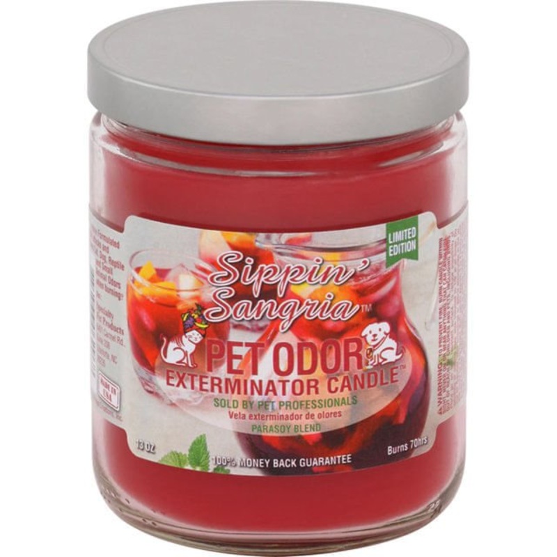 Pet Odor Exterminator Candle, Sippin’ Sangria, 13 oz
