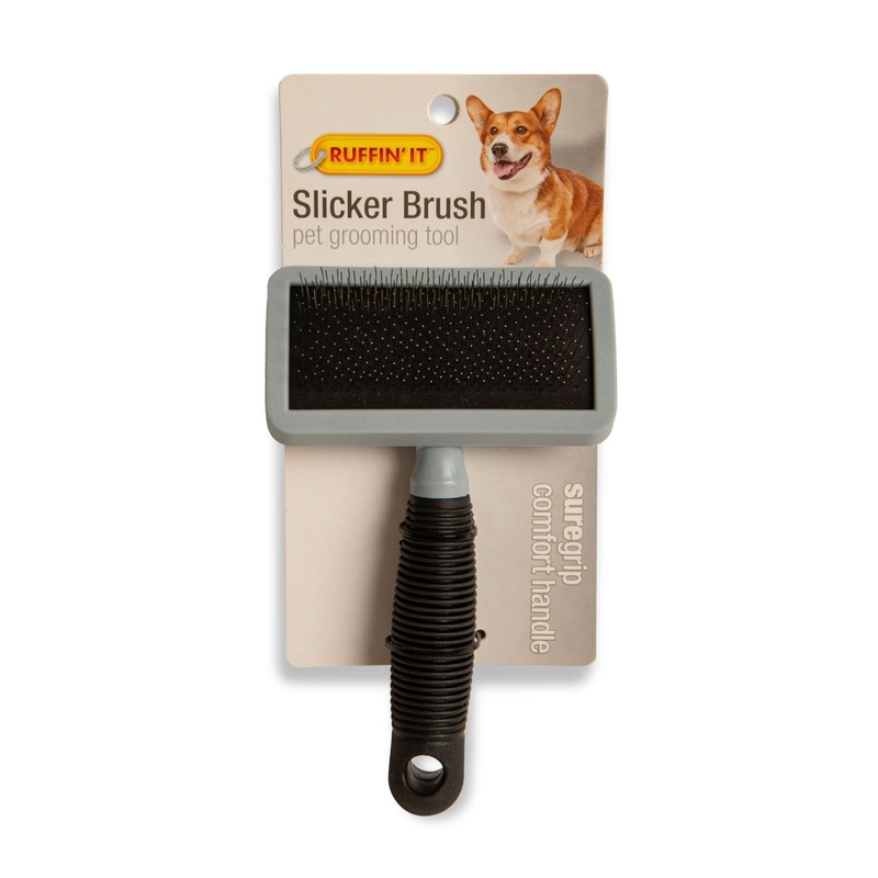 Slicker Brush Pet Grooming Tool, Medium, Comfort Grip