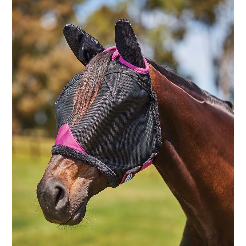 Weatherbeeta ComFITec Deluxe Durable Mesh Horse Fly Mask with Ears