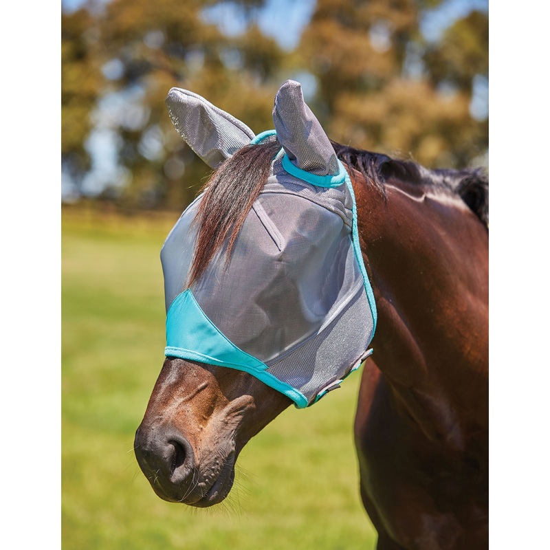 Weatherbeeta ComFITec Deluxe Fine Mesh Horse Fly Mask with Ears