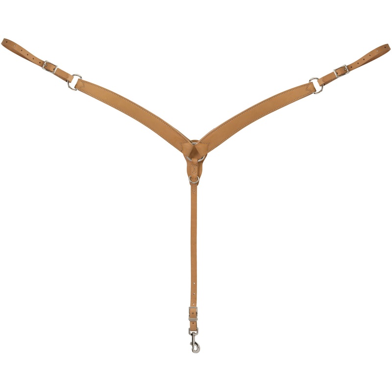 Weaver Turquoise Cross Skirting Leather Breast Collar