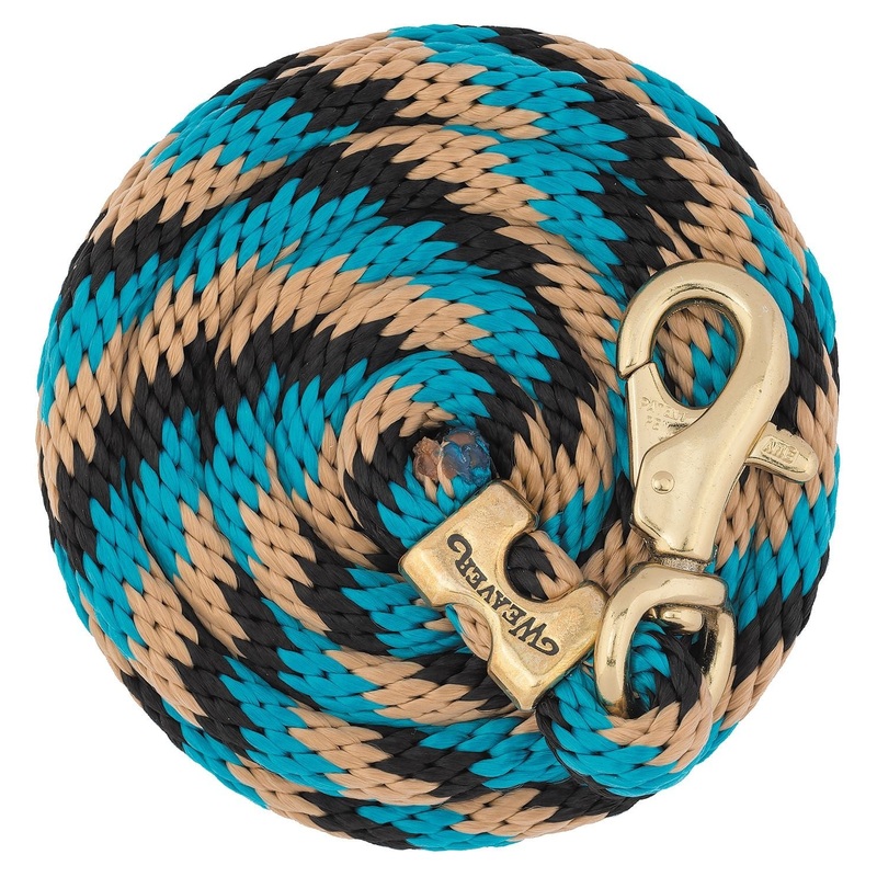 10′ Weaver Poly Lead Rope with Bull Trigger Snap
