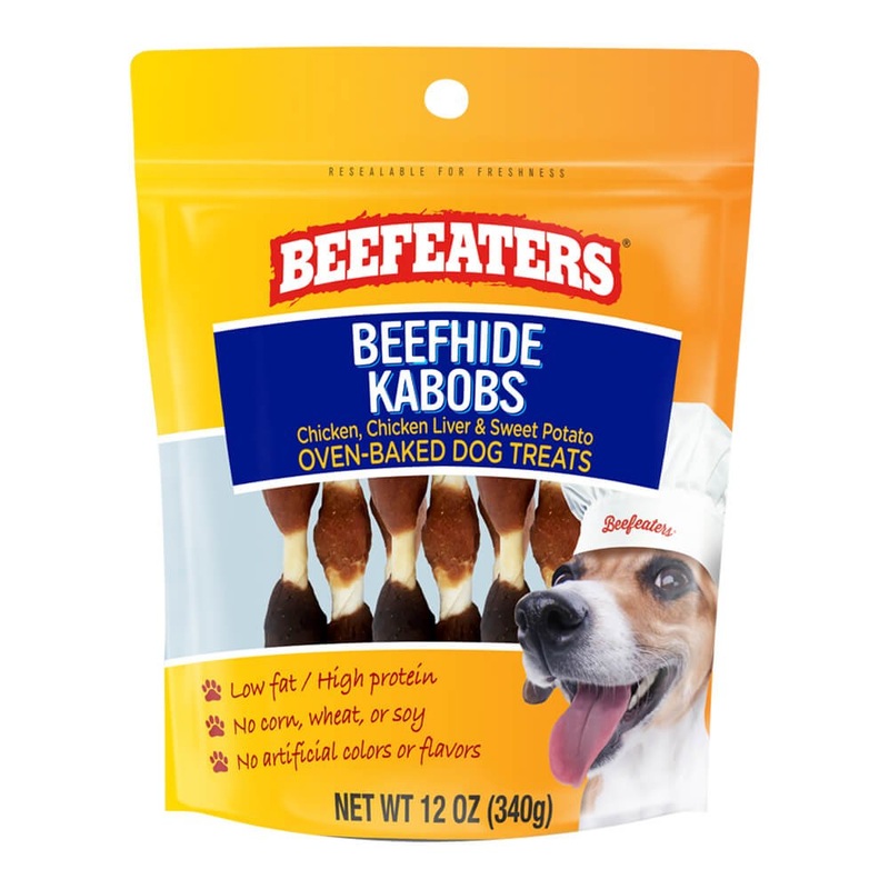 Beefeaters Beefhide Kabobs|12oz|28oz|1.58oz, Case of 12|40oz