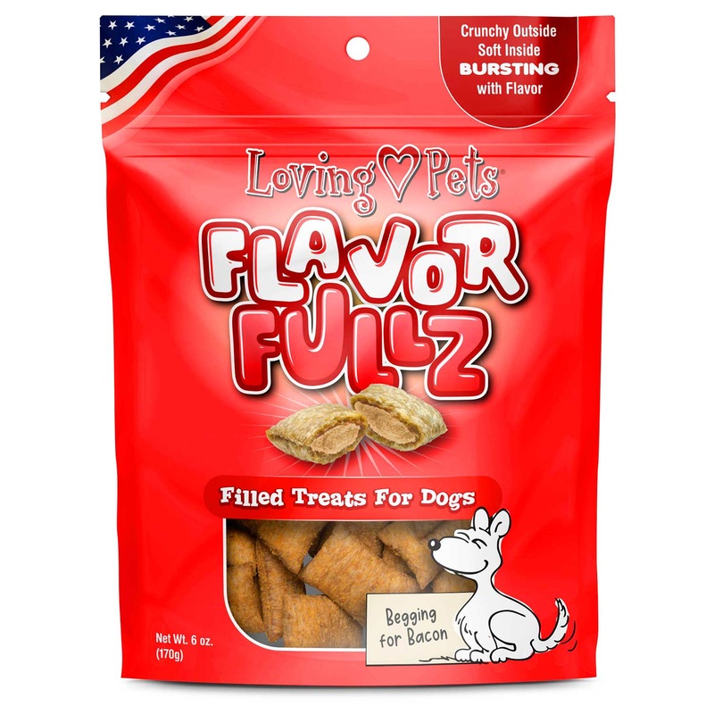 Flavorfullz Dog Treats|Bacon|Cheese|Peanut Butter|Chicken
