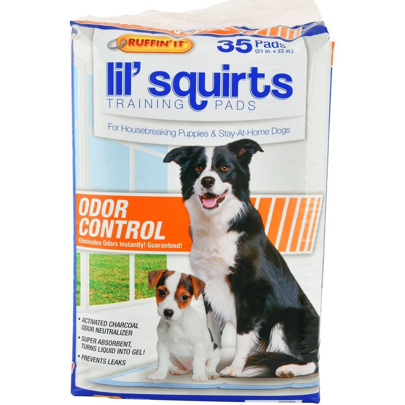 Lil’ Squirts Training Pads with Activated Charcoal, 35 ct