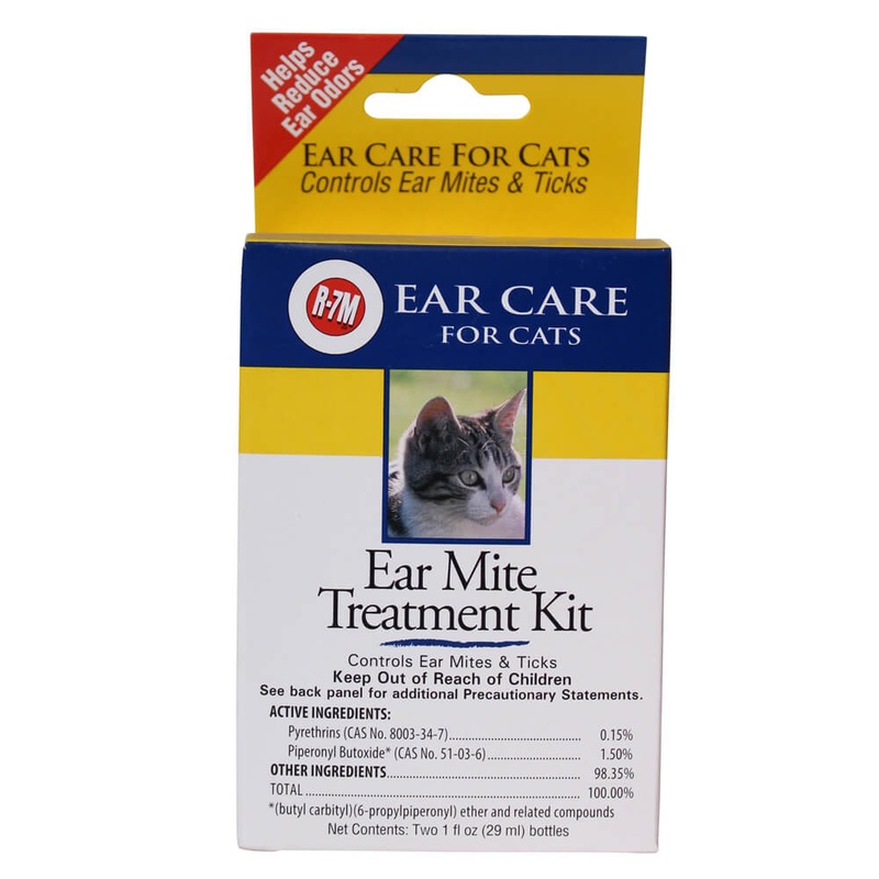 R-7M Ear Mite Treatment Kit for Cats, 1 oz