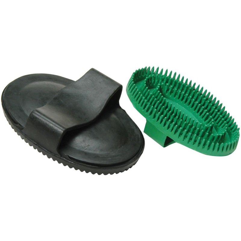 Rubber Curry Comb|Large|Assorted