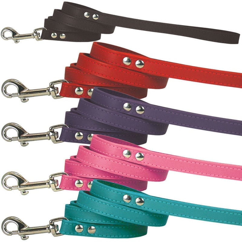 Spike & Stud Signature Leash, Pink, 1/2 x 4′