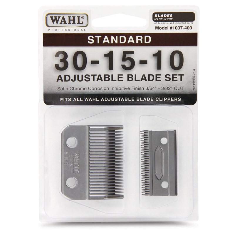 Wahl Adjustable (30-15-10) Blade Set