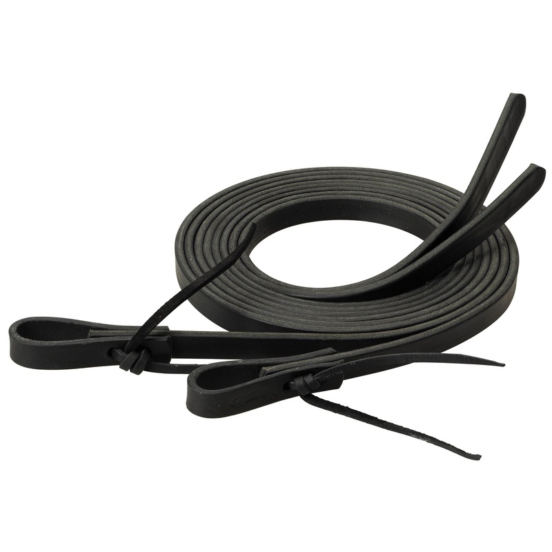Weaver Black Latigo Split Reins