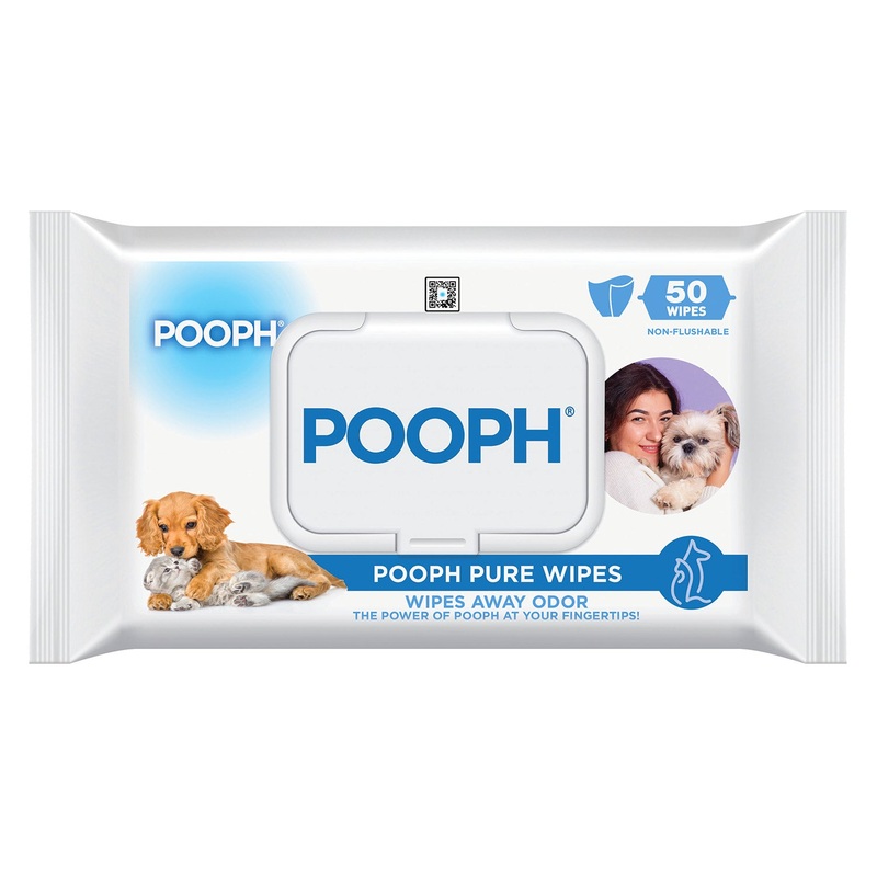 Pooph Pet Wipes Pack, 50 ct|50 ct