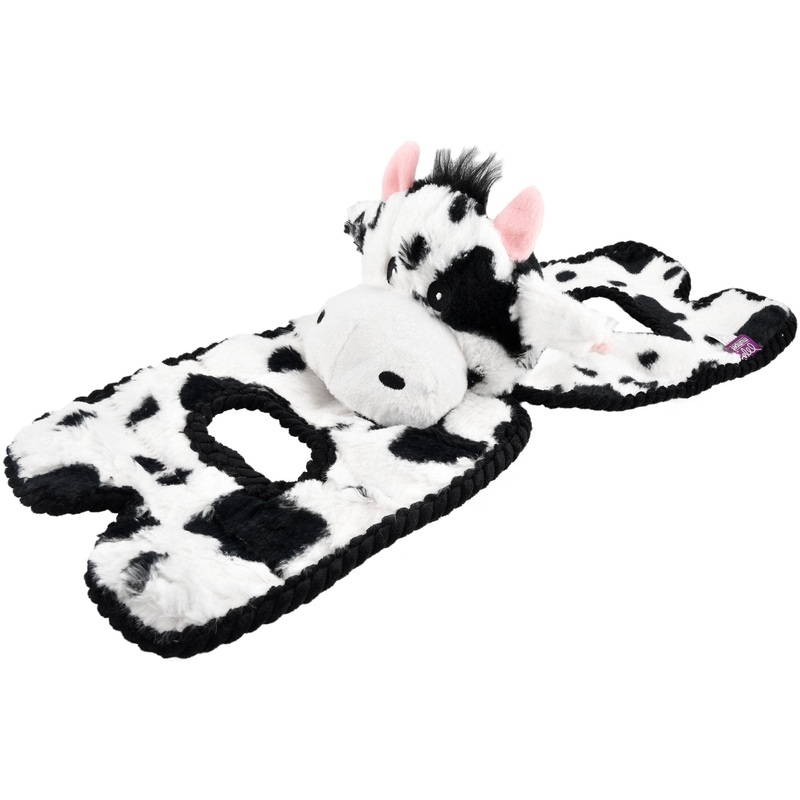 Tug-O-War Crinkle Squeaker Mat Tug Toy